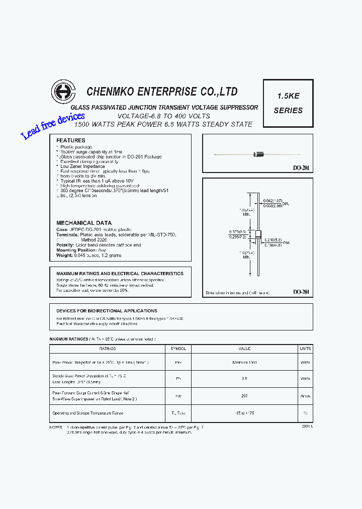 15KE10PT_4510372.PDF Datasheet