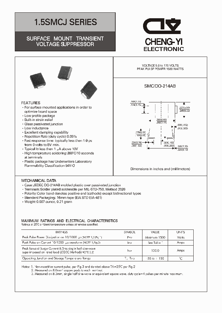 15SMCJ_4622720.PDF Datasheet
