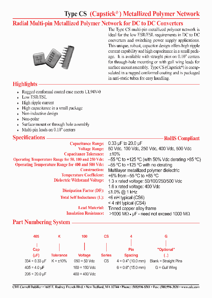 105K400CS6_4227863.PDF Datasheet