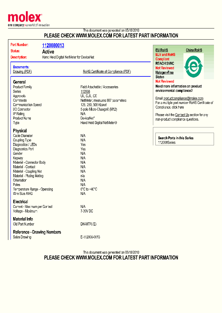 1120080013_4853935.PDF Datasheet