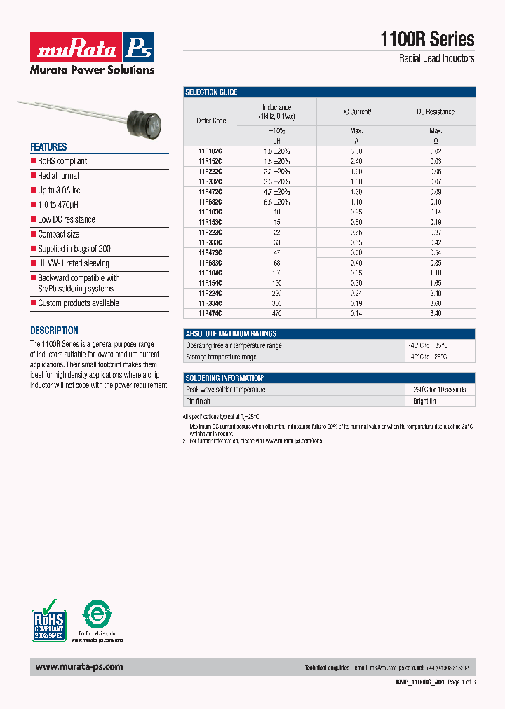 11R474C_4615563.PDF Datasheet