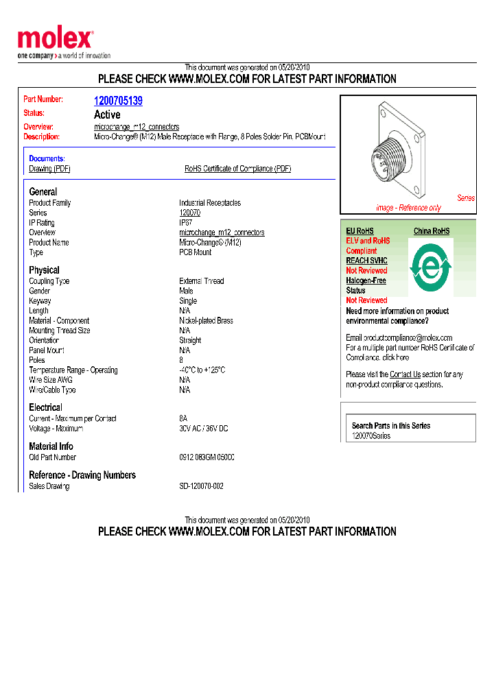 1200705139_4846281.PDF Datasheet