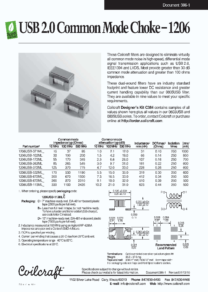 1206USB-102ML_4524207.PDF Datasheet