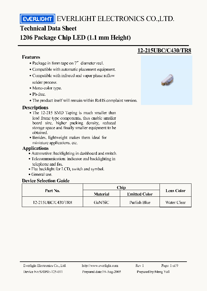 12-215UBC_4213143.PDF Datasheet