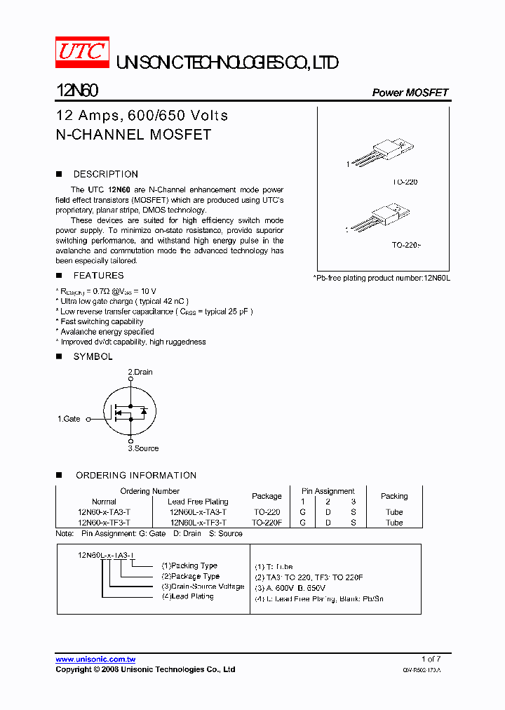 12N60_4542059.PDF Datasheet