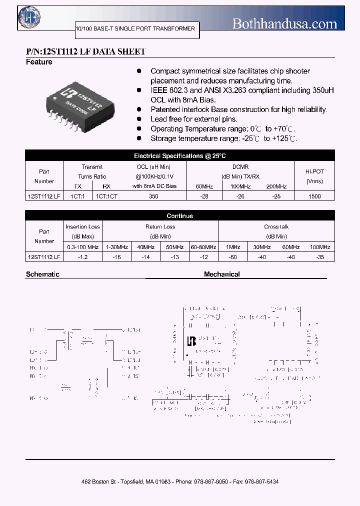 12ST1112-LF_4533861.PDF Datasheet