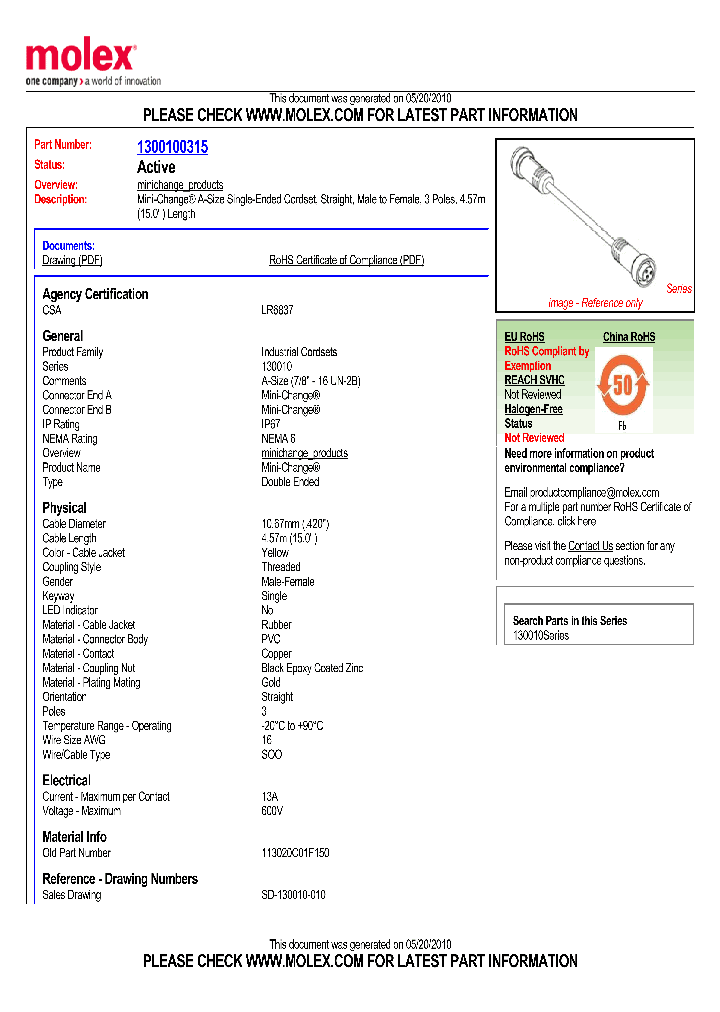 1300100315_4840993.PDF Datasheet