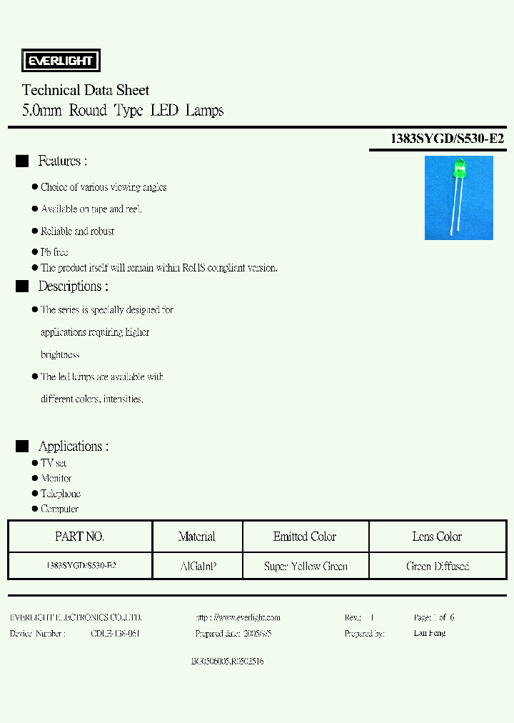 1383SYGD_4855765.PDF Datasheet