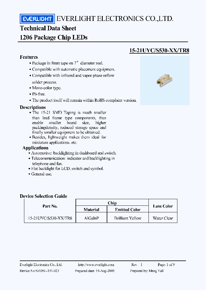 15-21UYC_4489569.PDF Datasheet