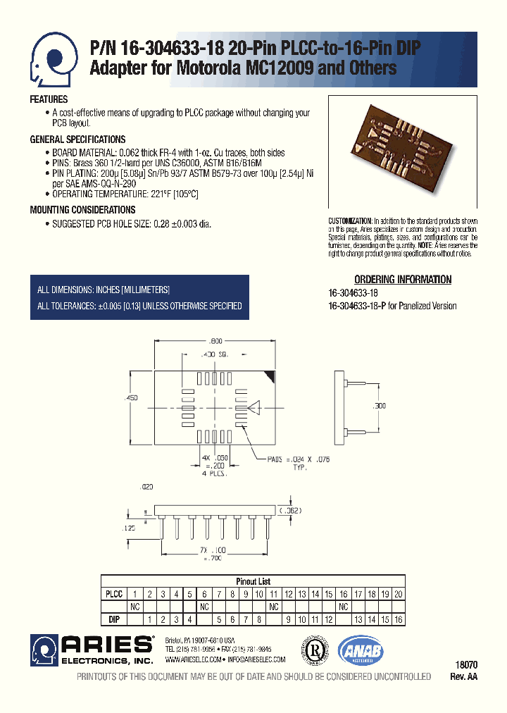 16-304633-18-P_4628652.PDF Datasheet