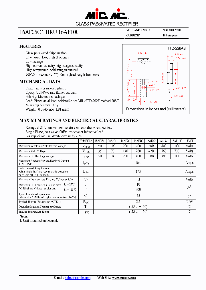 16AF6C_4553838.PDF Datasheet
