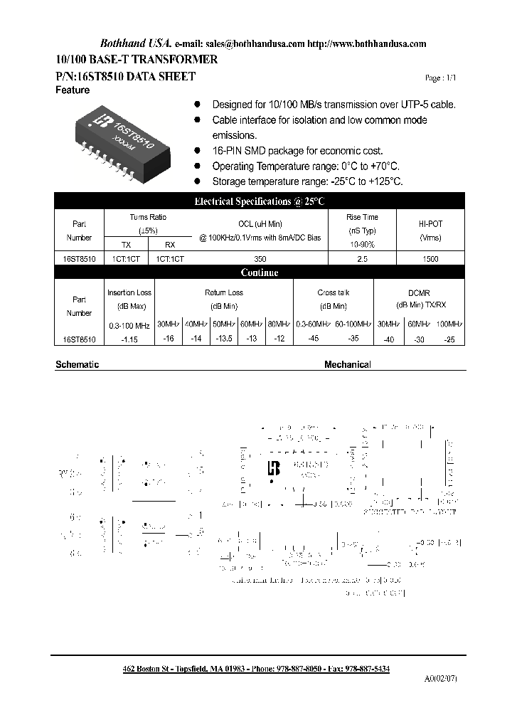 16ST8510_4535620.PDF Datasheet