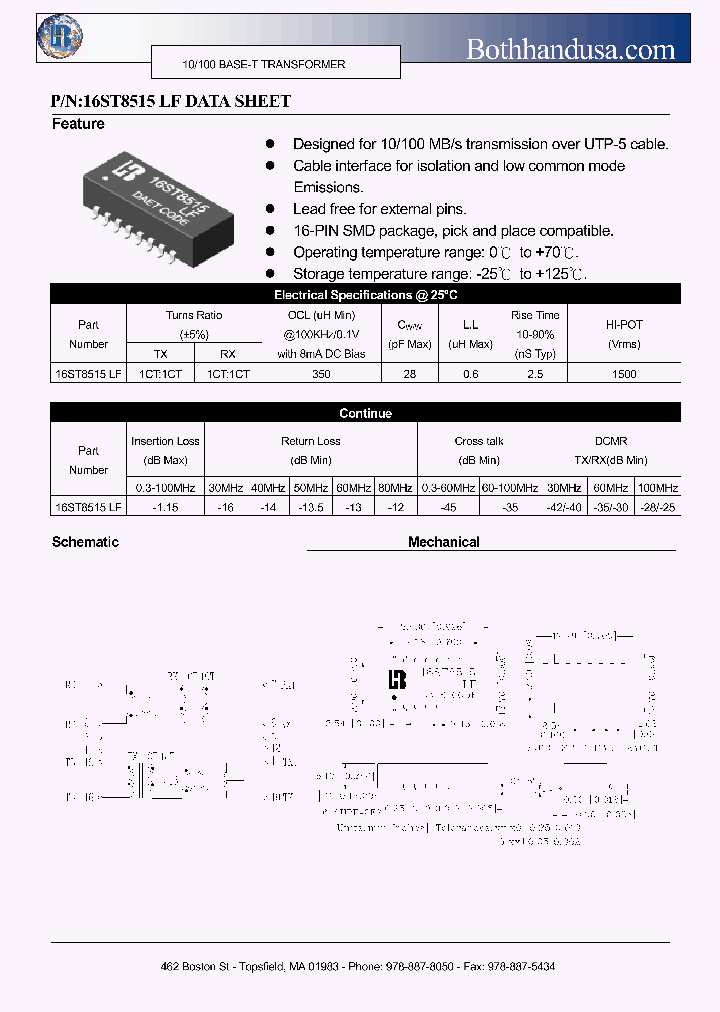 16ST8515-LF_4535631.PDF Datasheet