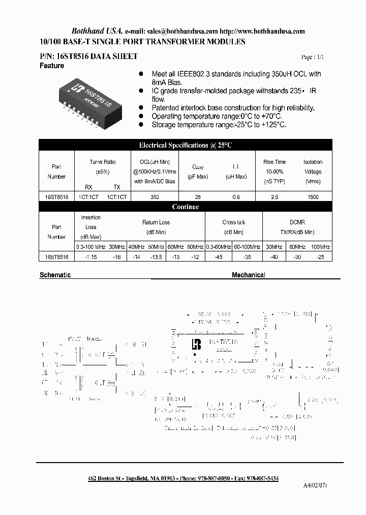 16ST8516_4535633.PDF Datasheet