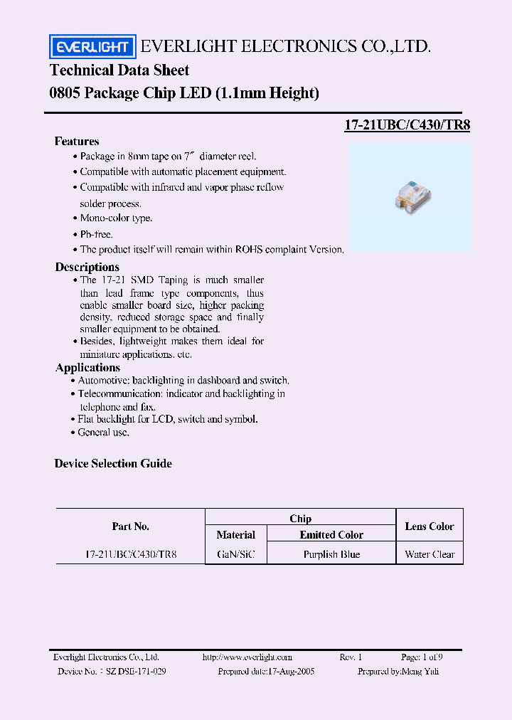 17-21UBCC430TR8_4862851.PDF Datasheet