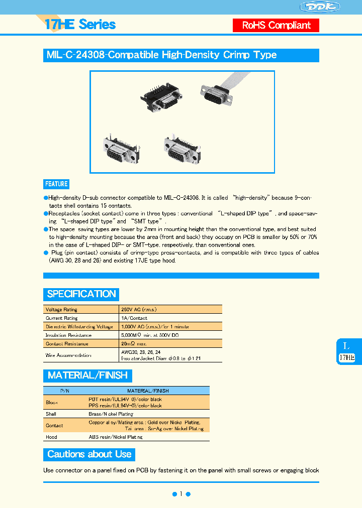 17HE-R13150-83-FA_4527605.PDF Datasheet