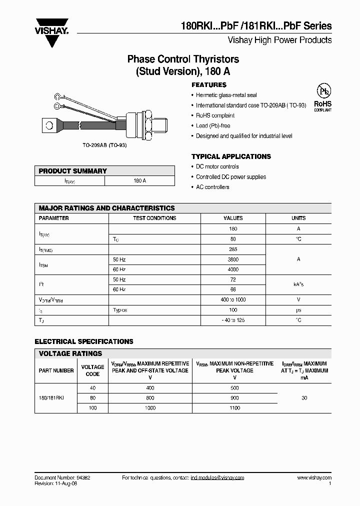180RKI100PBF_4408489.PDF Datasheet