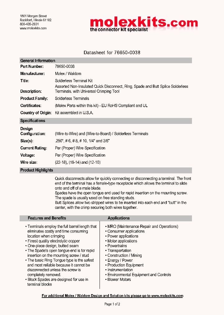 19141-0085_4715038.PDF Datasheet