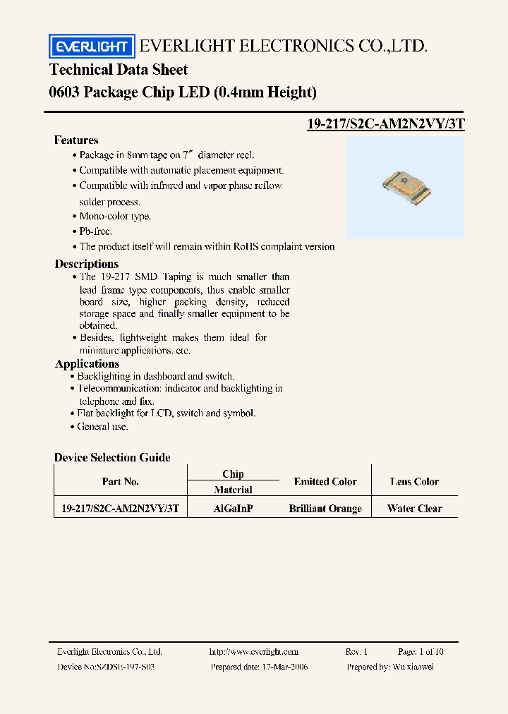 19-217S2C-AM2N2VY3T_4170268.PDF Datasheet