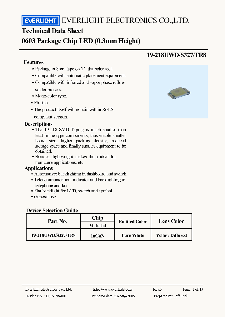 19-218UWD_4785287.PDF Datasheet