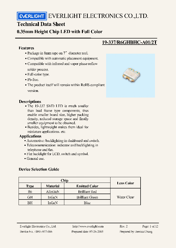 19-337-R6GHBHC-A01_4165481.PDF Datasheet