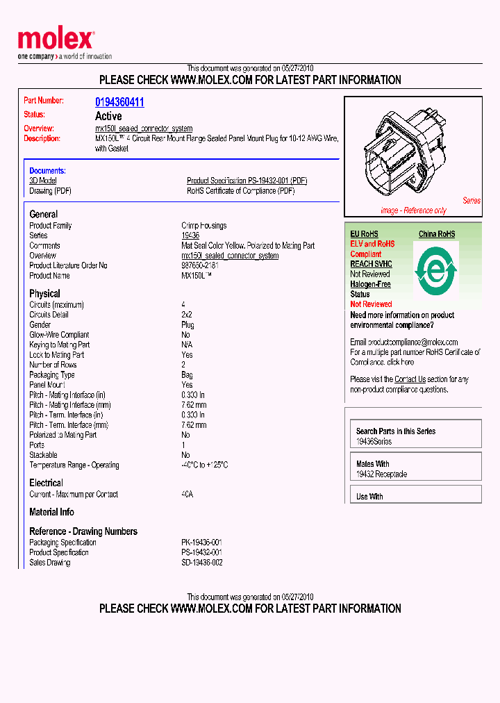 19436-0411_4874789.PDF Datasheet