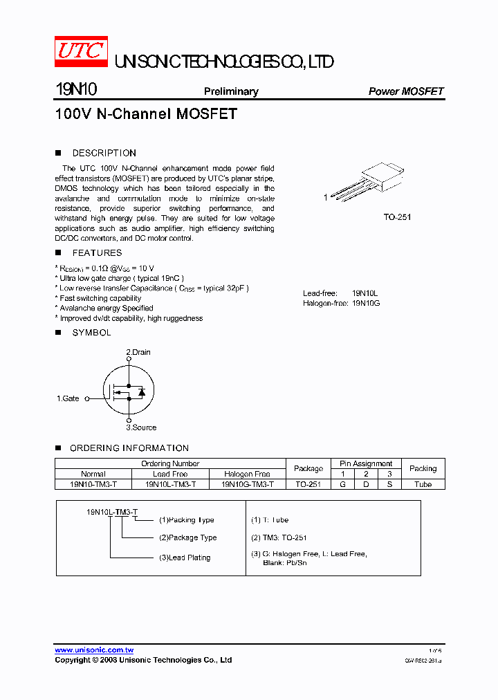 19N10_4250711.PDF Datasheet