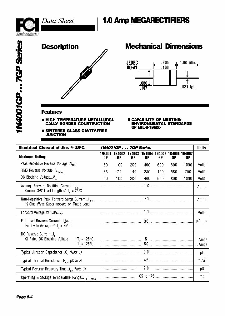1N4003GP_4822183.PDF Datasheet