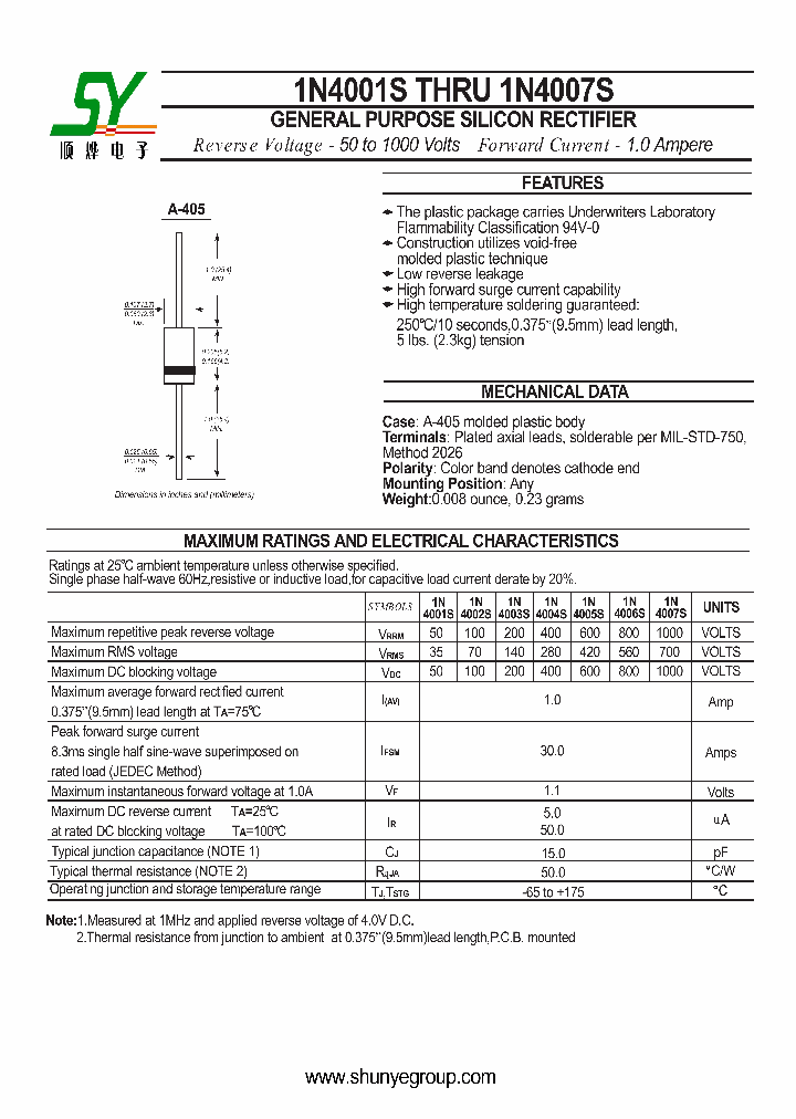 1N4007S_4620591.PDF Datasheet