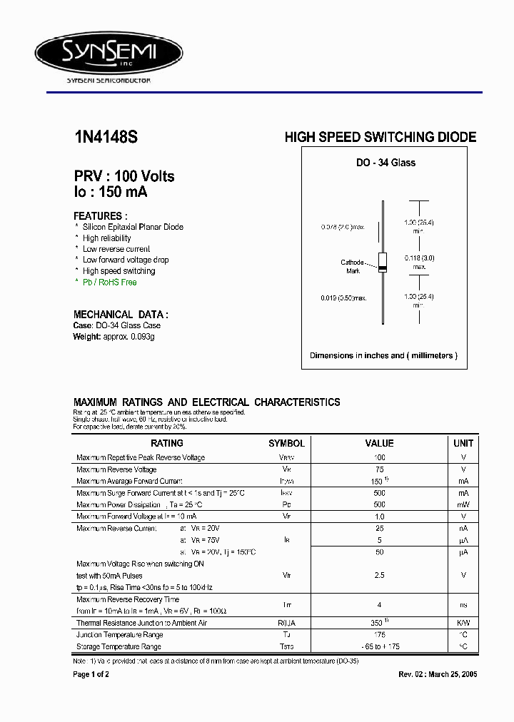 1N4148S_4614188.PDF Datasheet