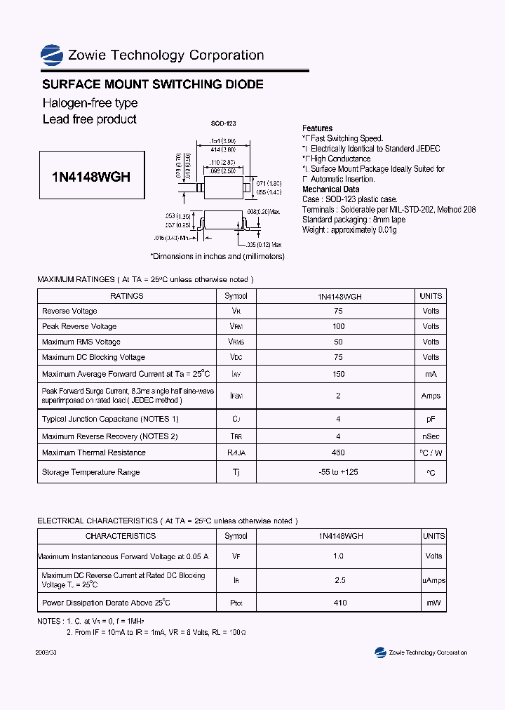 1N4148WGH_4808480.PDF Datasheet