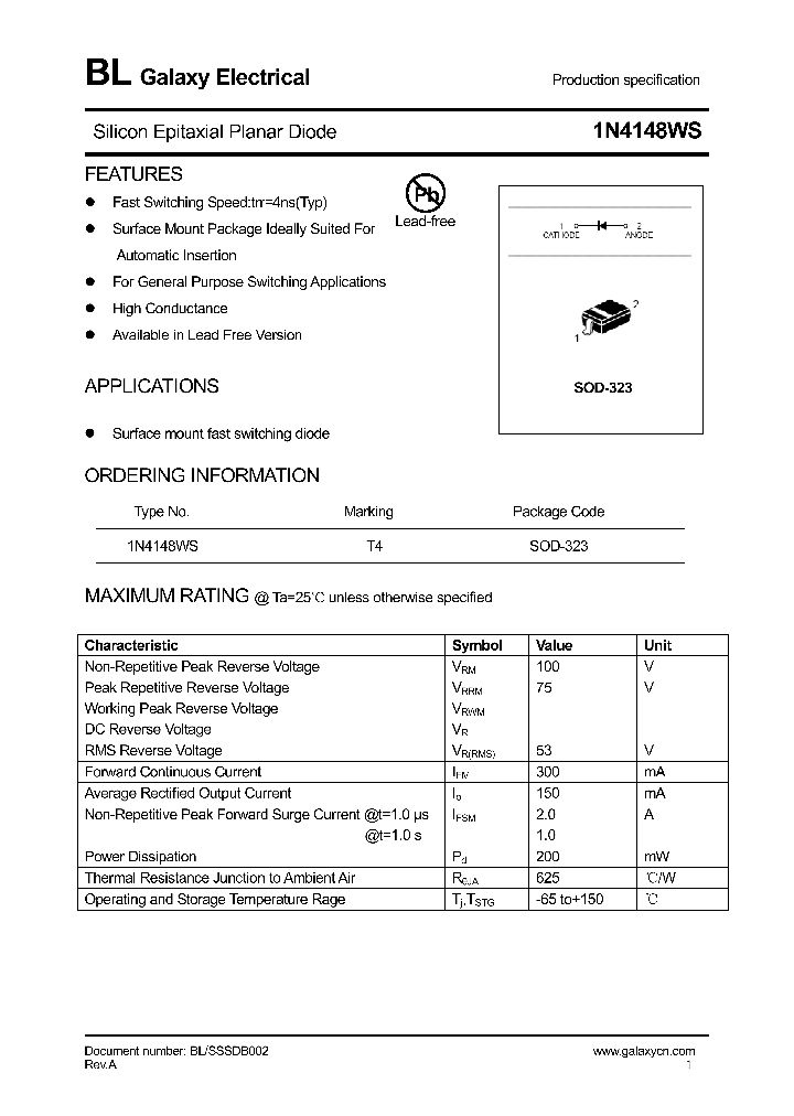 1N4148WS_4322761.PDF Datasheet