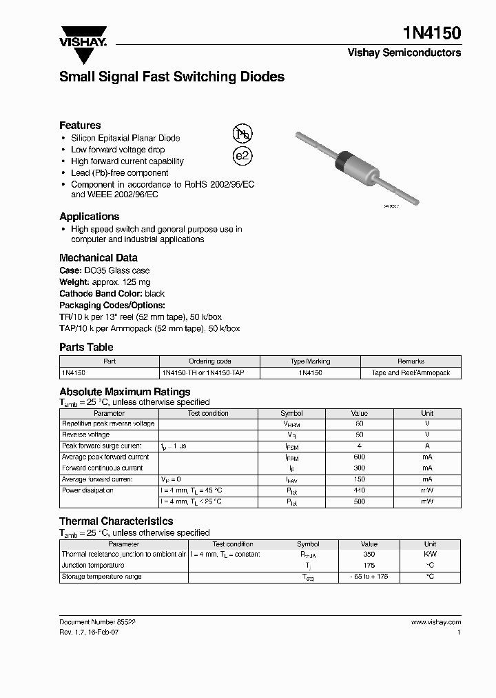 1N4150_4302164.PDF Datasheet