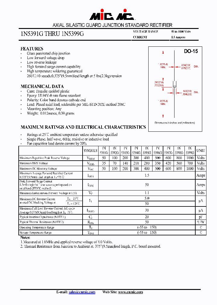 1N5394G_4410920.PDF Datasheet