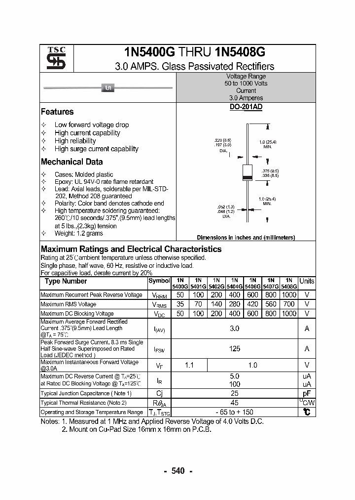 1N5400G1_4837630.PDF Datasheet