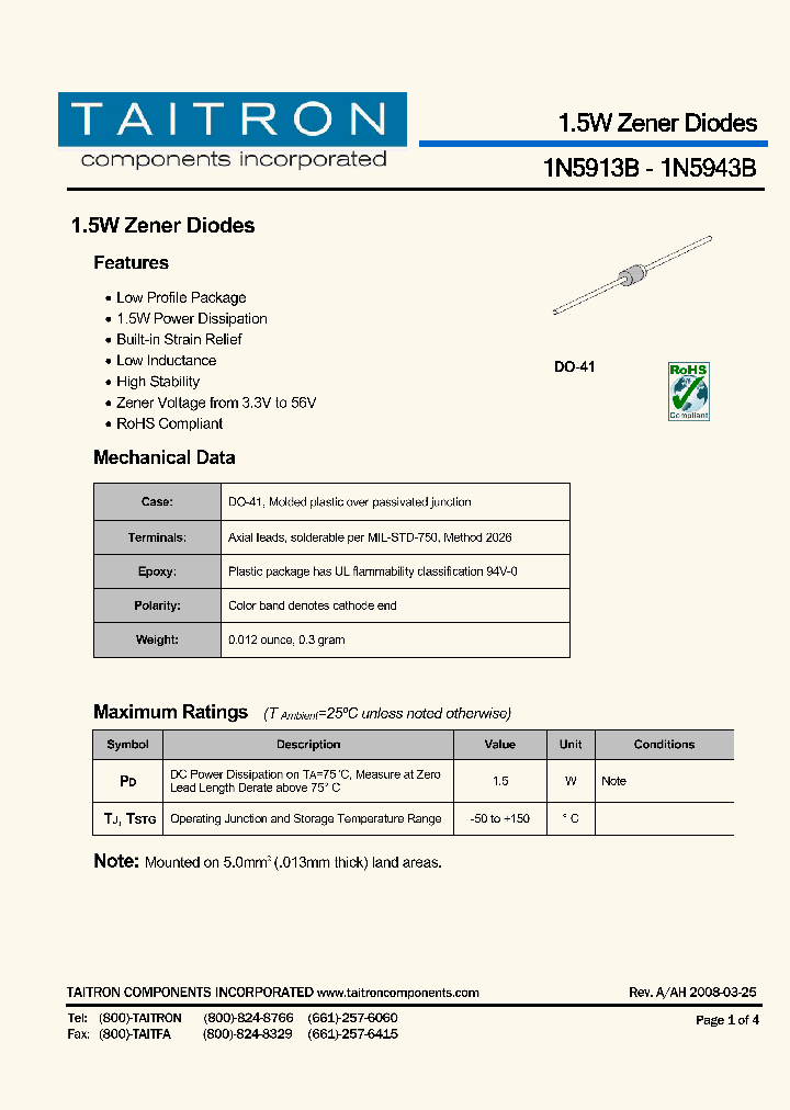 1N5917B_4345817.PDF Datasheet
