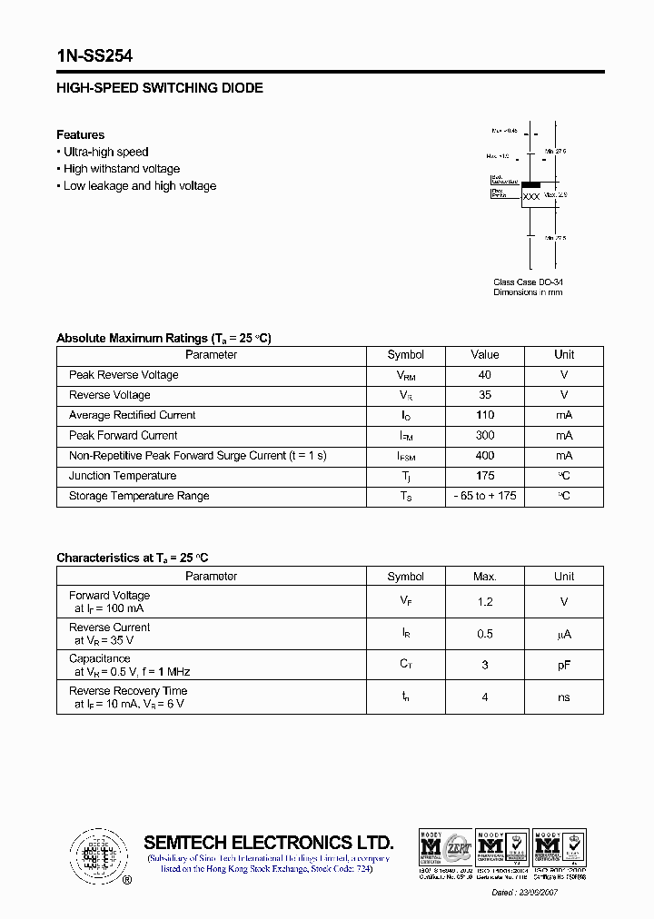 1N-SS254_4494164.PDF Datasheet