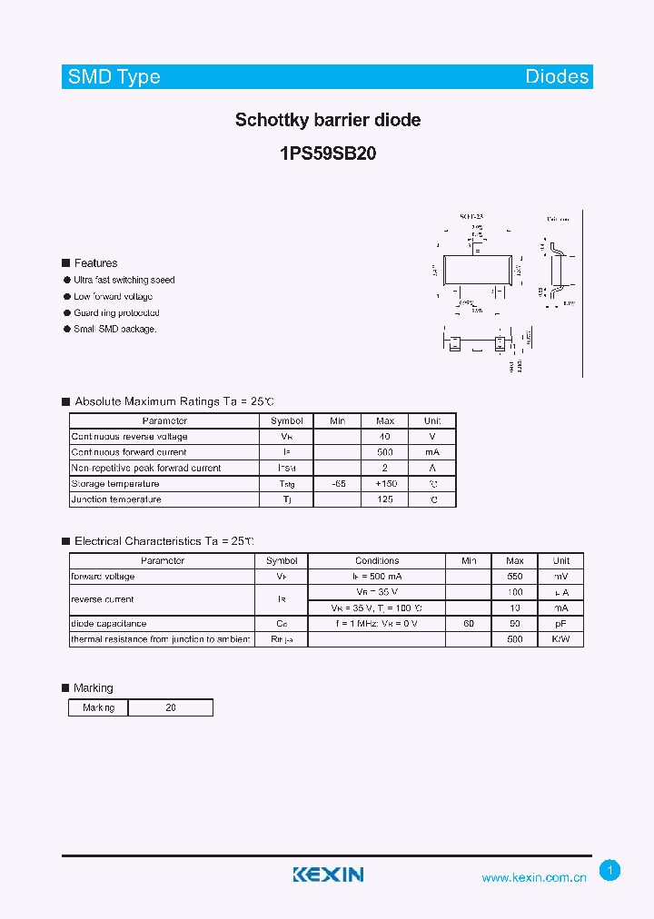 1PS59SB20_4337192.PDF Datasheet