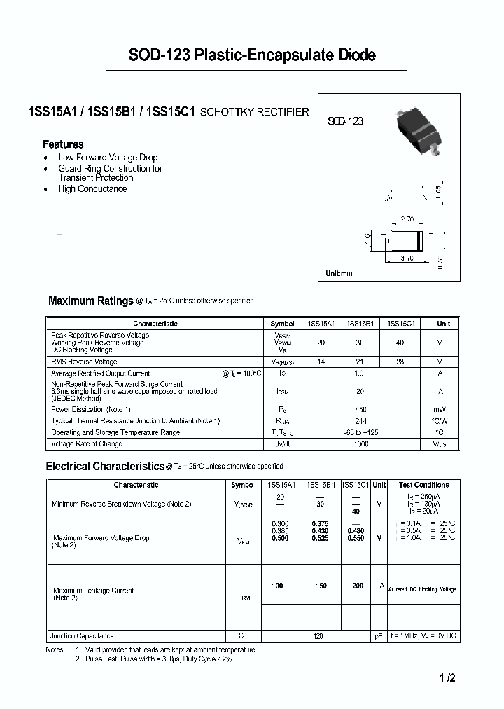 1SS15B1_4204299.PDF Datasheet
