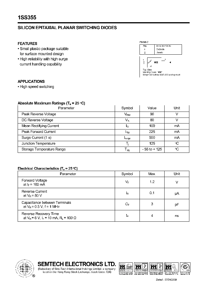 1SS355_4508922.PDF Datasheet