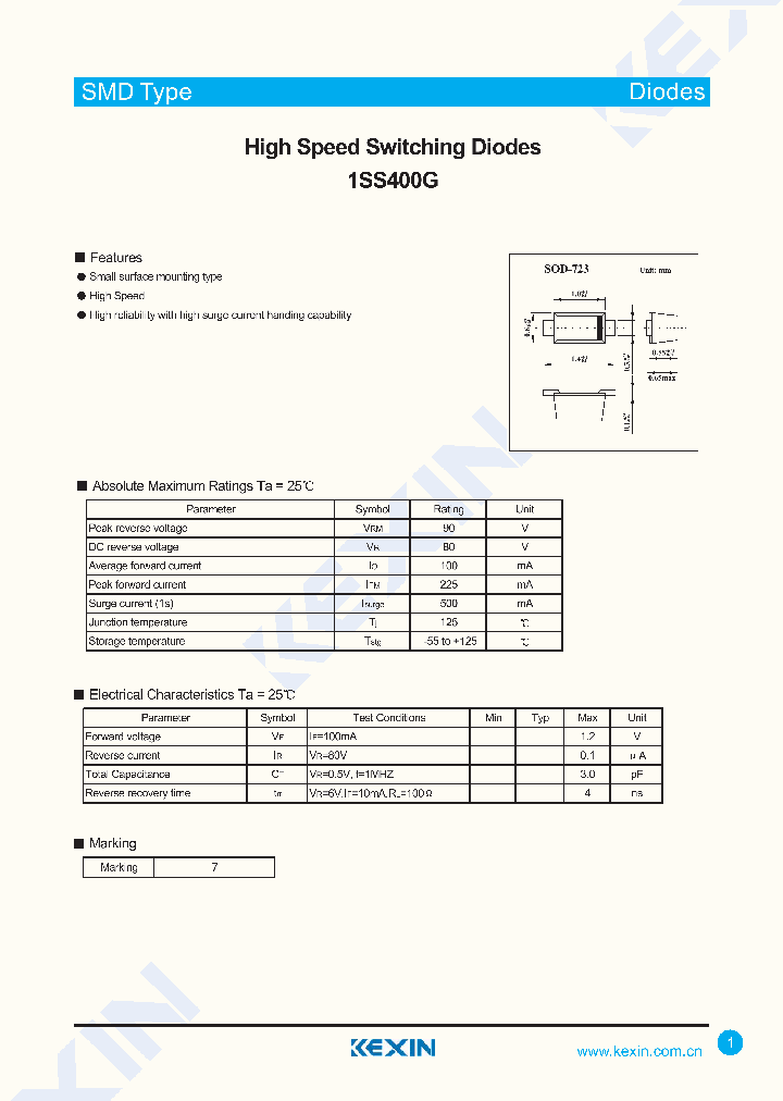 1SS400G_4301106.PDF Datasheet
