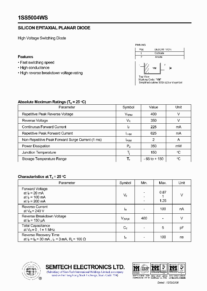 1SS5004WS_4435627.PDF Datasheet