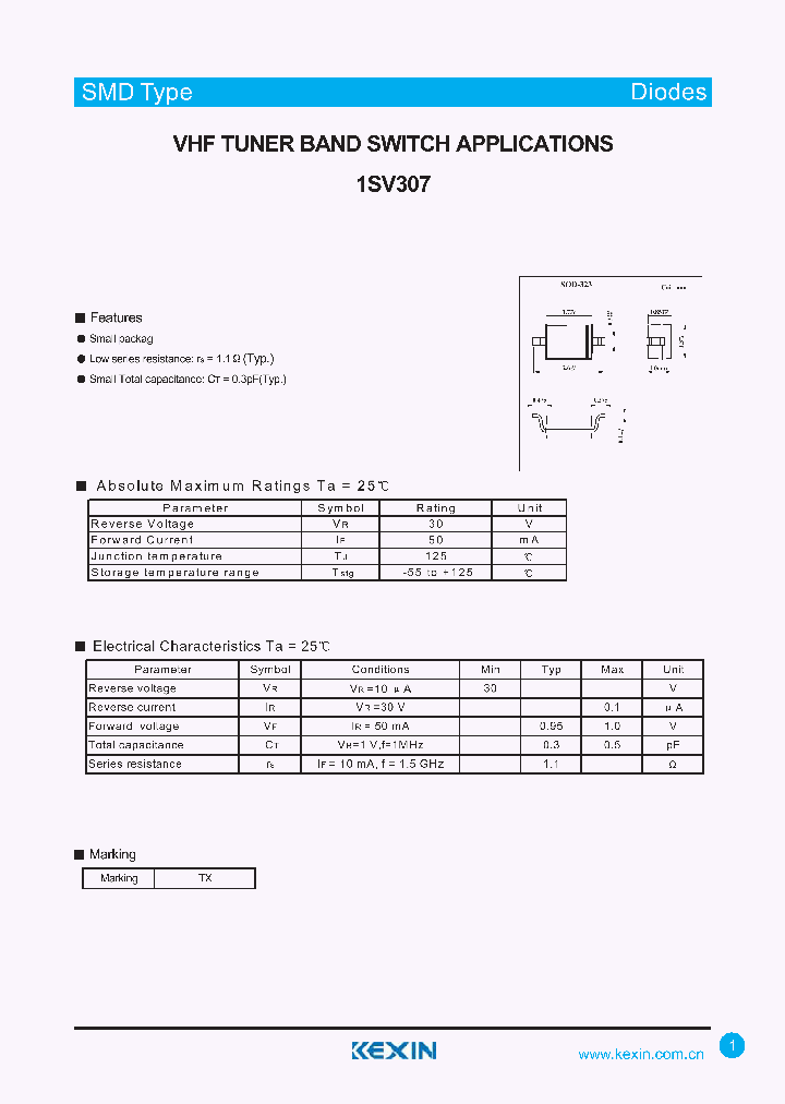 1SV307_4374817.PDF Datasheet
