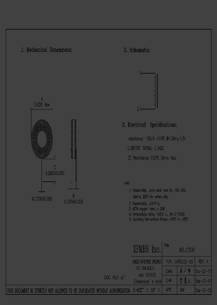 1XF0100-VO_4547538.PDF Datasheet