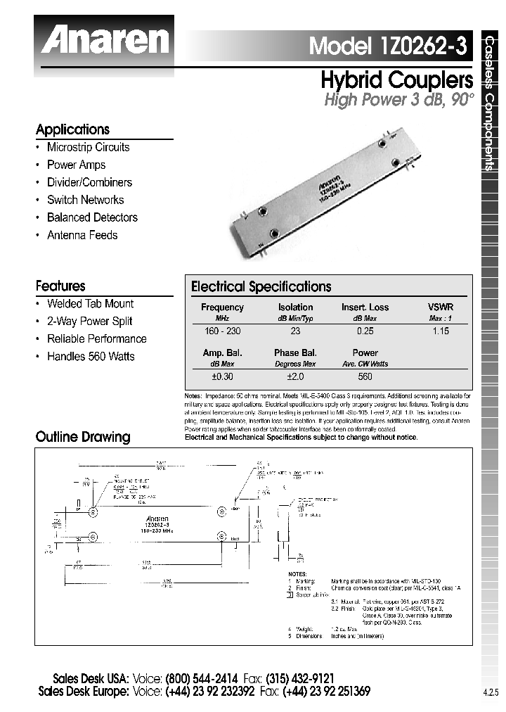 1Z0262-3_4201865.PDF Datasheet