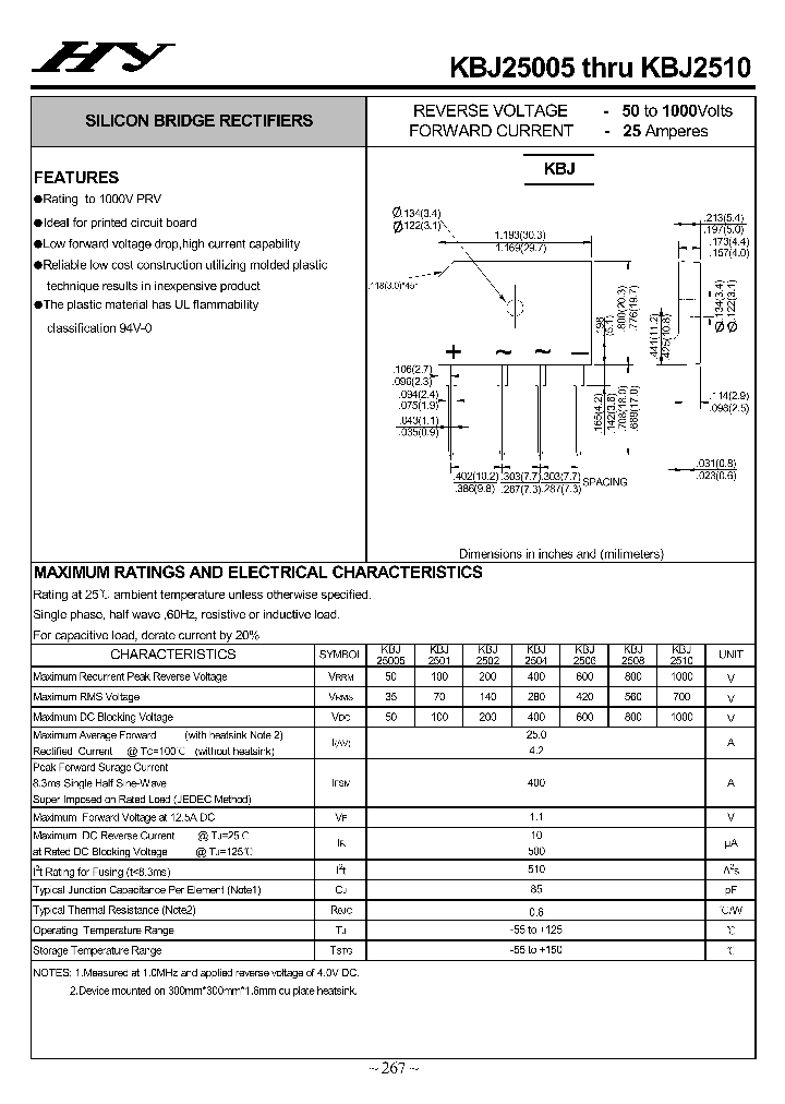 KBJ25005-KBJ2510_4504979.PDF Datasheet
