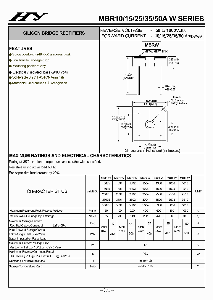 MBR10005W-MBR1010W_4505042.PDF Datasheet