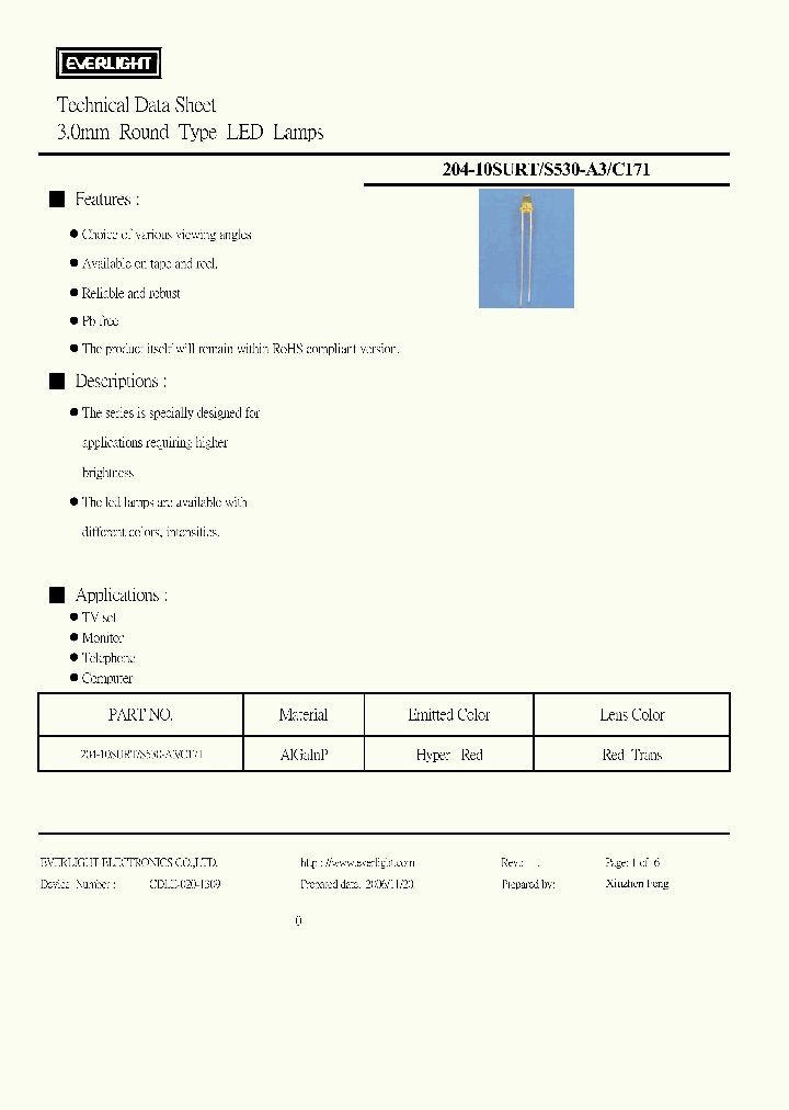 204-10SURT-S530-A3-C171_4318264.PDF Datasheet