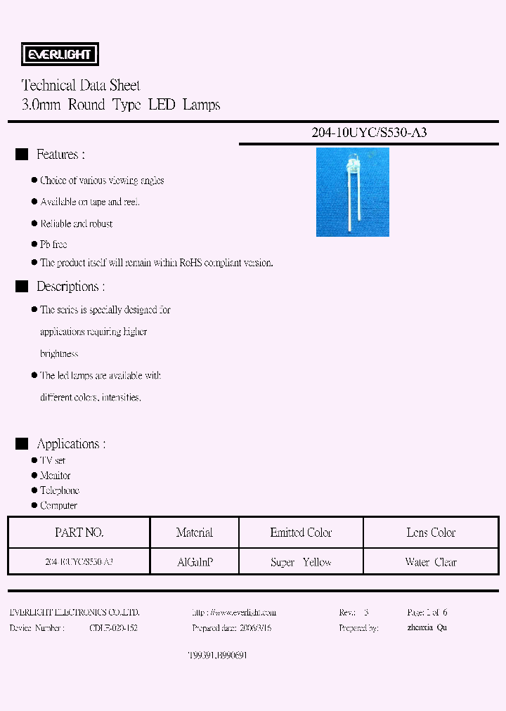 204-10UYC-S530-A3_4489749.PDF Datasheet