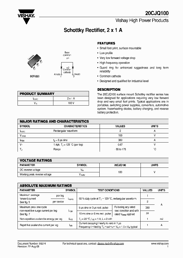 20CJQ100_4377096.PDF Datasheet